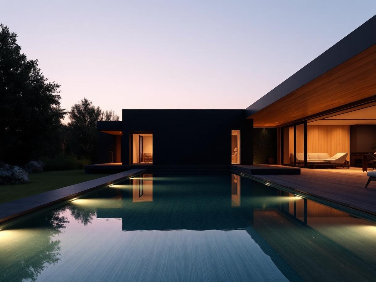 Villa Noir — Residential project in Vodno, Skopje